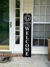 Load image into Gallery viewer, Last Name/Family/Established Monogram Fence Board Porch Leaner