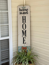 Load image into Gallery viewer, Home Sweet Home - Fall Fox Fence Board Porch Leaner