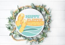 Load image into Gallery viewer, Happy Flippin' Summer - 3D Door Hanger