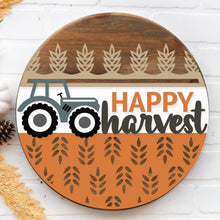 Load image into Gallery viewer, Happy Harvest - Green Tractor 3D Door Hanger
