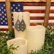 Load image into Gallery viewer, Stepping Stars Wood Earrings