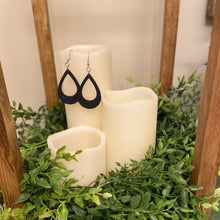 Load image into Gallery viewer, Fat Bottomed Tear Drop Design Wood Earrings