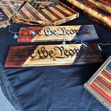 Load image into Gallery viewer, We The People - Flag Sign 3D
