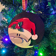 Load image into Gallery viewer, Holiday Head Santa Claus Ornament - 3D