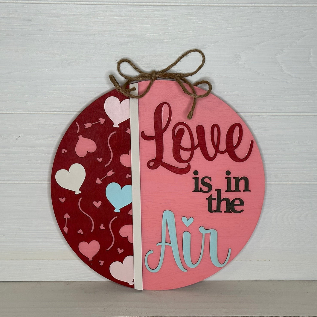 Love Is In The Air - 3D Door Hangers