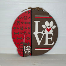 Load image into Gallery viewer, Dog Love Ornament - 2D