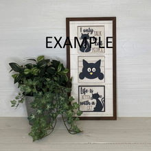 Load image into Gallery viewer, Interchangeable Square Inserts - Halloween