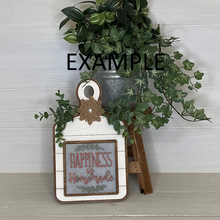 Load image into Gallery viewer, Interchangeable Square Inserts - Home/Family