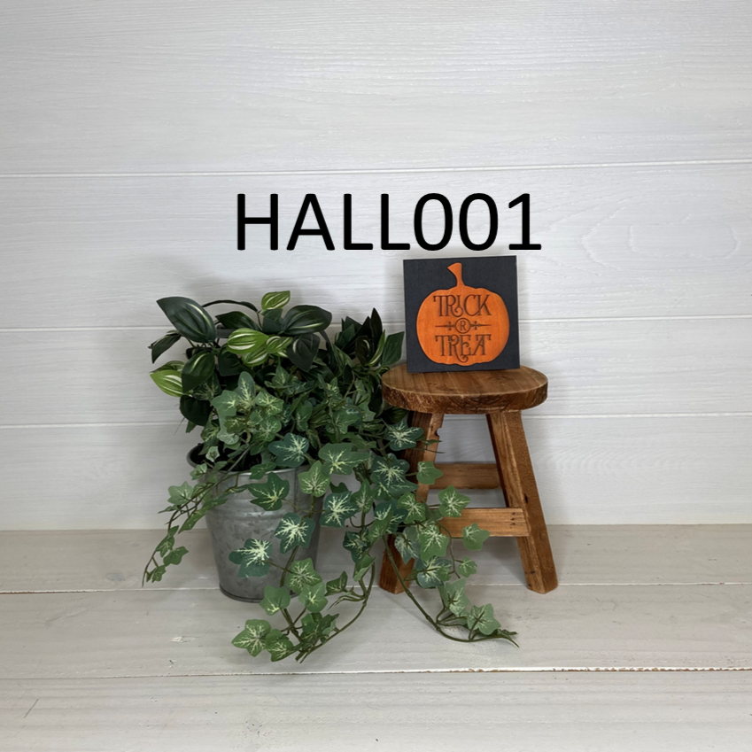 Interchangeable Square Inserts - Halloween