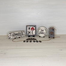 Load image into Gallery viewer, Tiered Tray Decor Set - Farmhouse