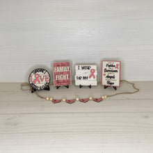 Load image into Gallery viewer, Tiered Tray Decor Set - Cancer