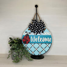 Load image into Gallery viewer, Ladybug Welcome 3D Door Hangers