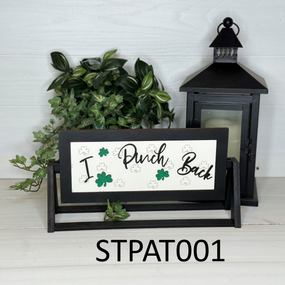 Interchangeable Rectangle Billboard Sign Inserts - St. Patrick's Day