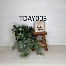 Load image into Gallery viewer, Interchangeable Square Inserts - Thanksgiving