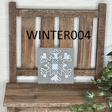 Load image into Gallery viewer, Interchangeable Square Inserts - Winter