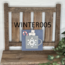 Load image into Gallery viewer, Interchangeable Square Inserts - Winter