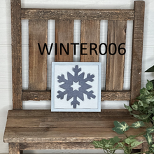 Load image into Gallery viewer, Interchangeable Square Inserts - Winter