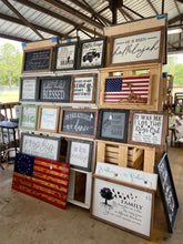 Load image into Gallery viewer, Farmhouse decor/farmhouse sign/wood sign/wall decor/wall sign/home decor/Family/branches/roots/tree/grow/Dining room/living room/home