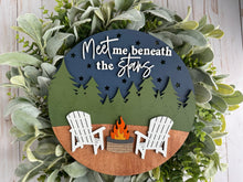 Load image into Gallery viewer, Meet Me Beneath the Stars - Chairs 3D Door Hanger
