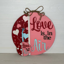 Load image into Gallery viewer, Love Is In The Air - 3D Door Hangers
