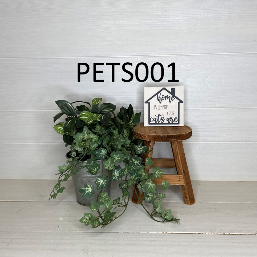 Interchangeable Square Inserts - Pets