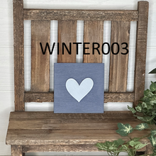 Load image into Gallery viewer, Interchangeable Square Inserts - Winter
