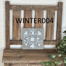 Load image into Gallery viewer, Interchangeable Square Inserts - Winter
