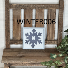 Load image into Gallery viewer, Interchangeable Square Inserts - Winter
