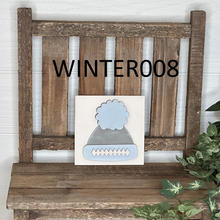 Load image into Gallery viewer, Interchangeable Square Inserts - Winter
