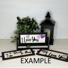 Load image into Gallery viewer, Interchangeable Rectangle Billboard Sign Inserts - Valentines
