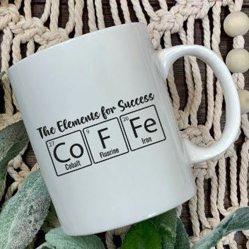 Elements for Success Coffee Ceramic Mug