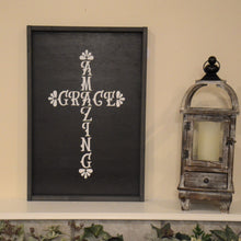 Load image into Gallery viewer, Amazing Grace - Farmhouse Framed Sign
